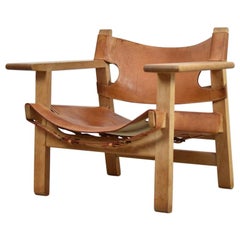 ‘Spanish’ Chair by Børge Mogensen for Fredericia, Denmark, 1950s