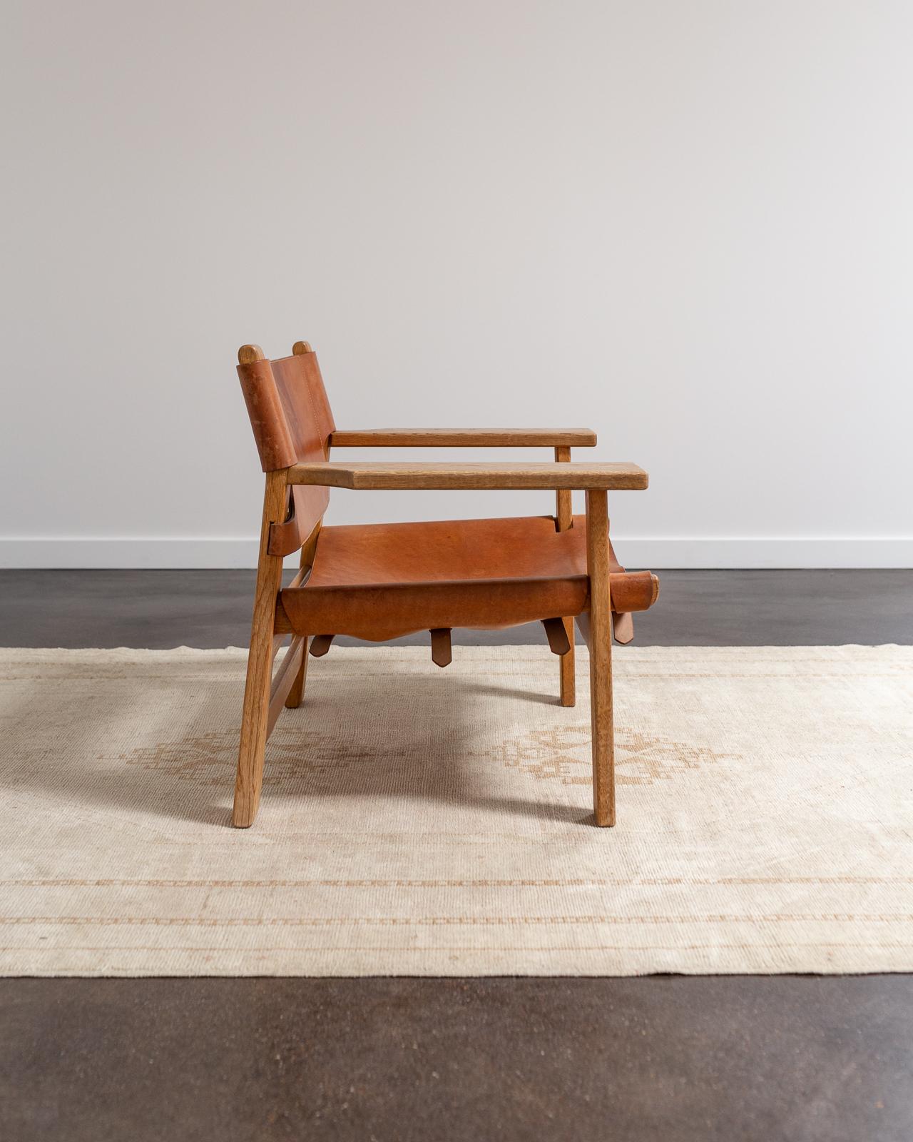 Scandinavian Modern Spanish Chair by Børge Mogensen