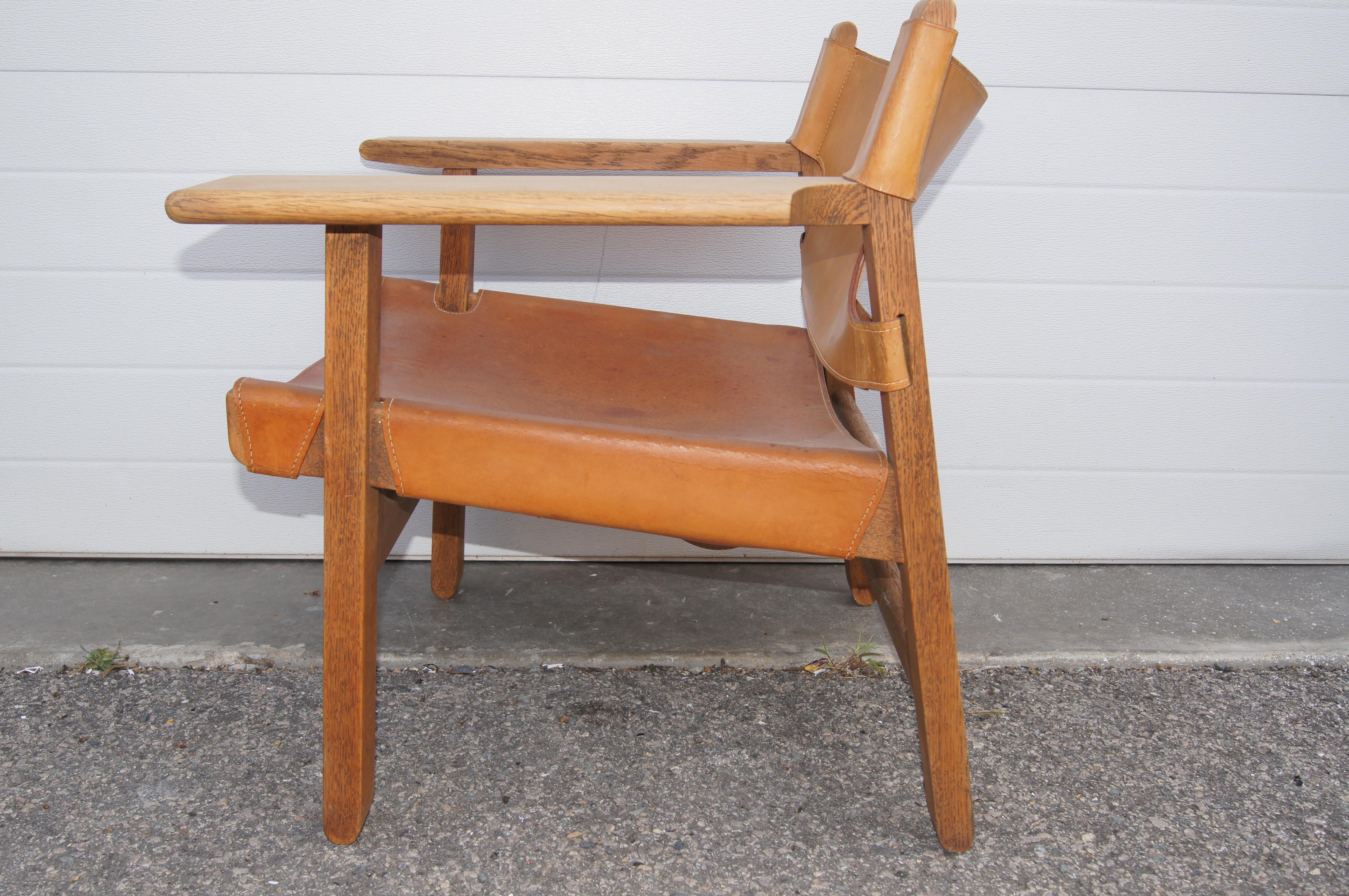 Spanish Chair by Børge Mogensen In Good Condition In Dorchester, MA