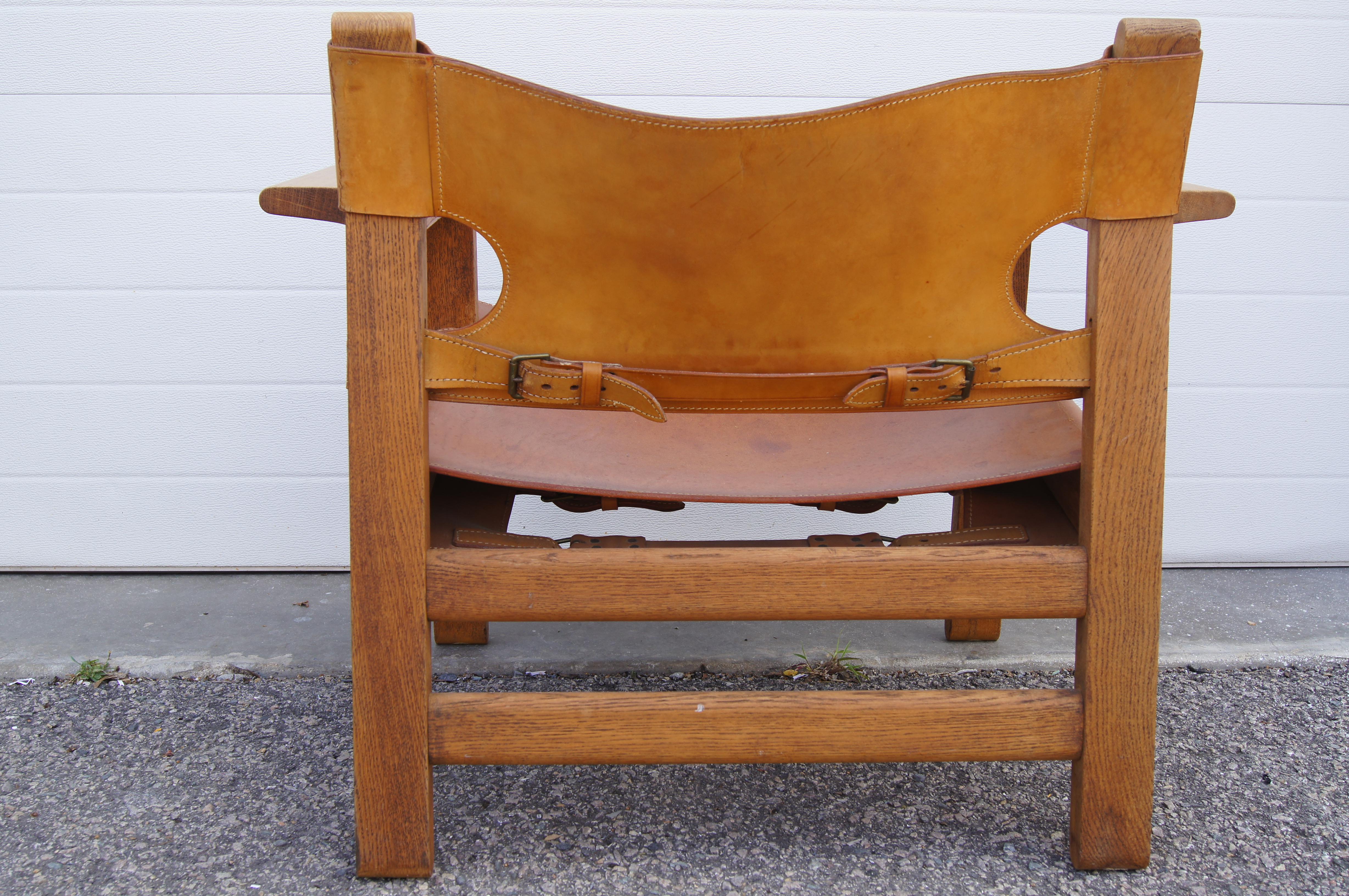 Mid-20th Century Spanish Chair by Børge Mogensen