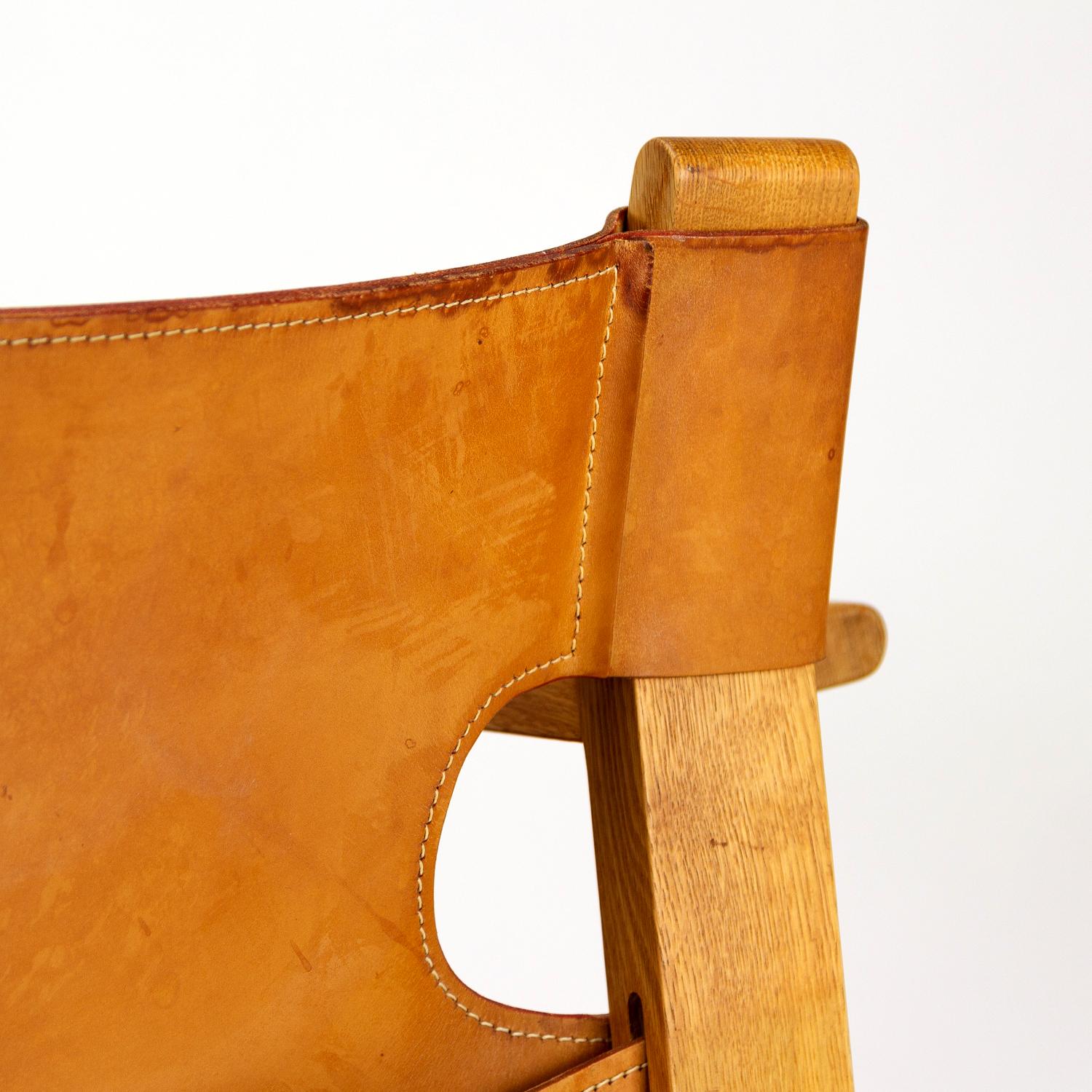 Spanish Chair Model BM2226 by Børge Mogensen for Fredericia, Denmark, 1960s 3