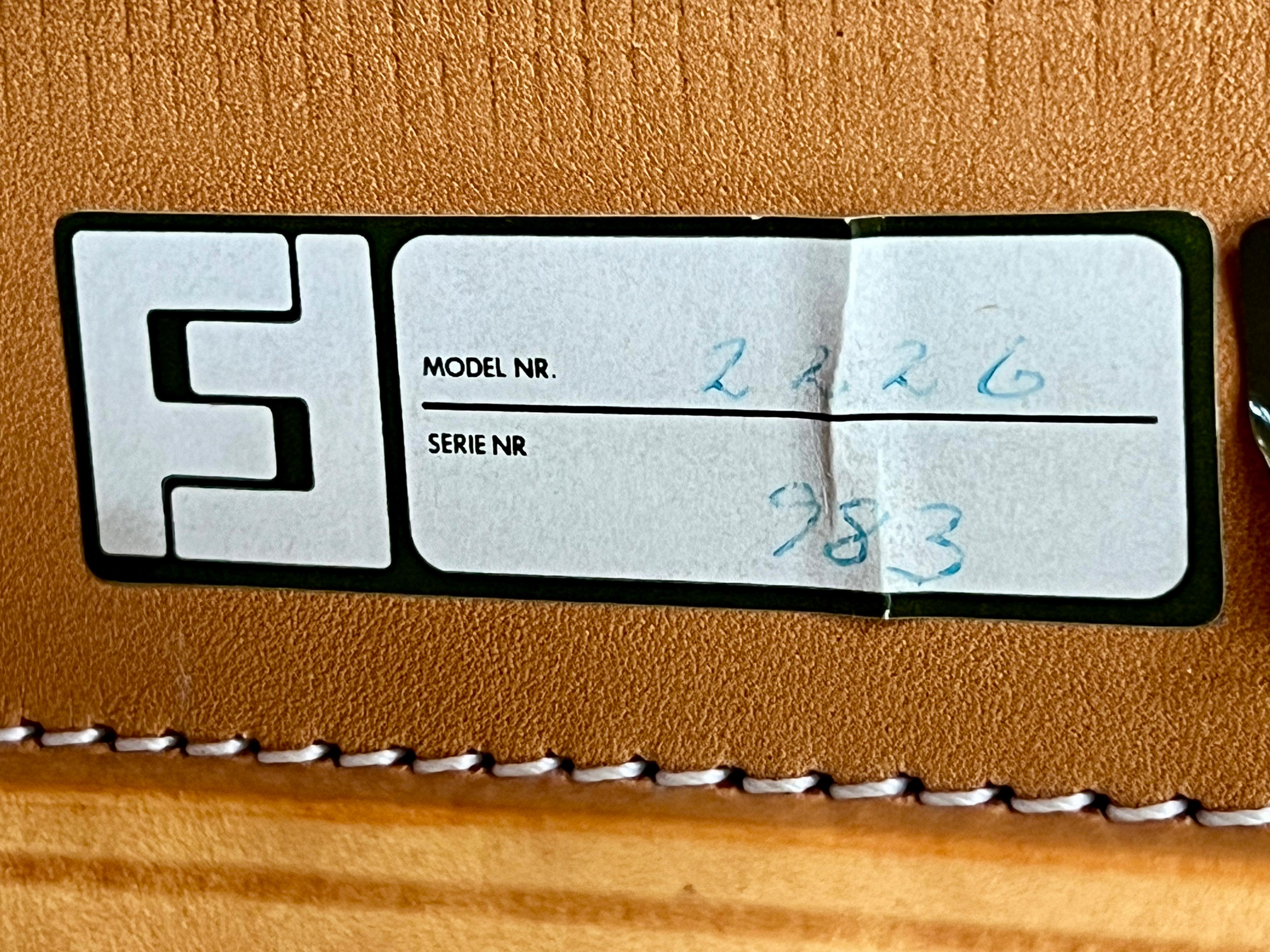 Chaises espagnoles par Børge Mogensen pour Fredericia, années 1970 en vente 7