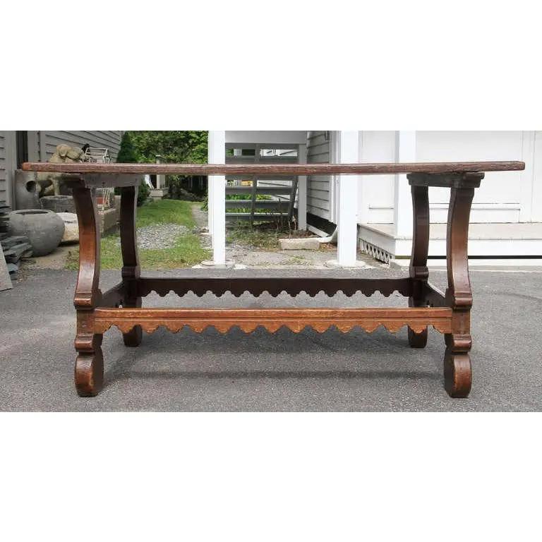 Wood Spanish Chestnut Centre Table For Sale