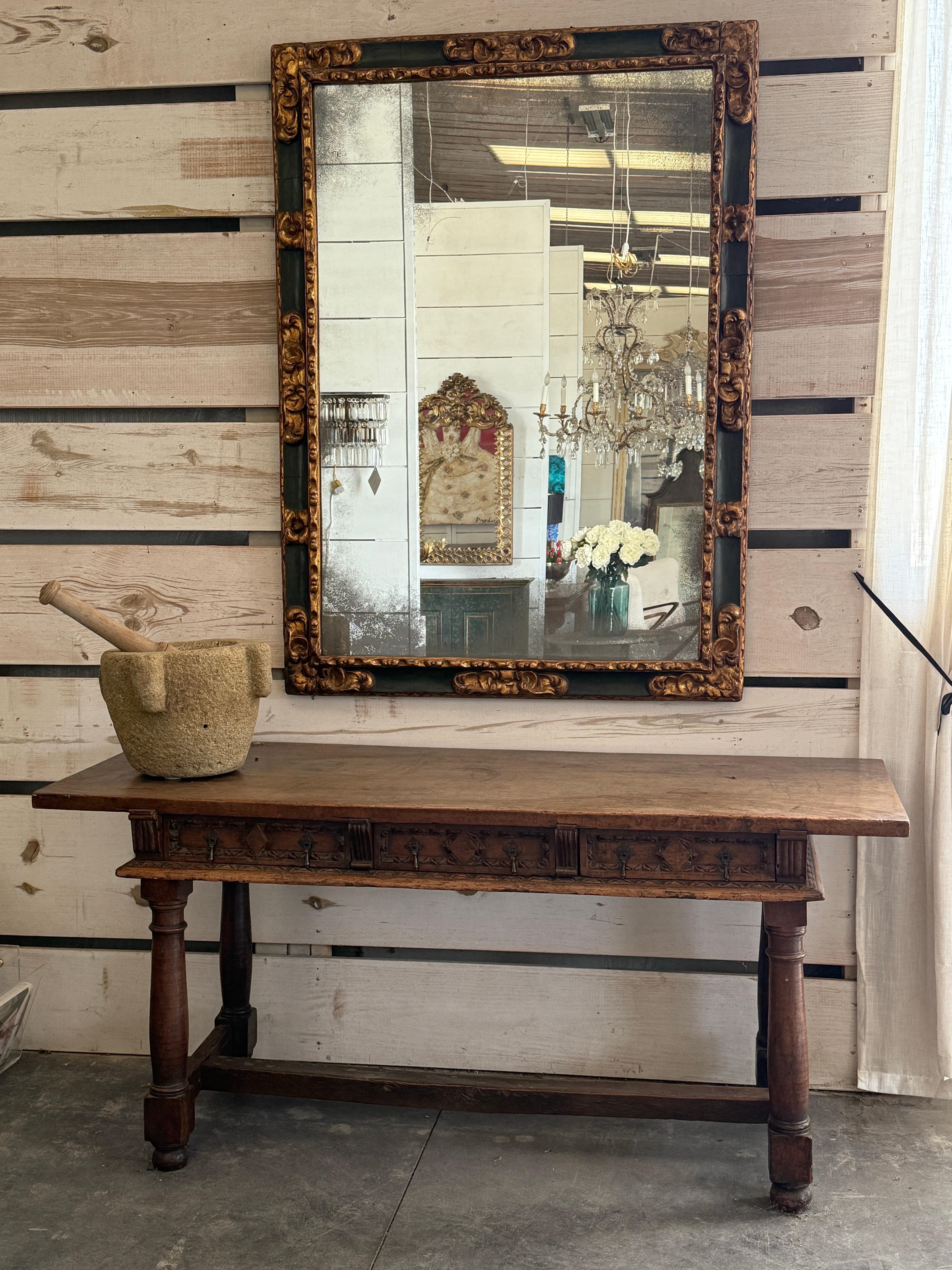 Mortier de pierre en granit espagnol Circa Early 1700s en vente 2