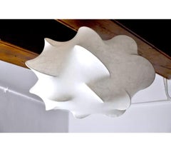 Spanish Cocoon Ceiling Lamp by Barragan, 1980