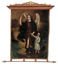 A Guardian Angel Leading a Child