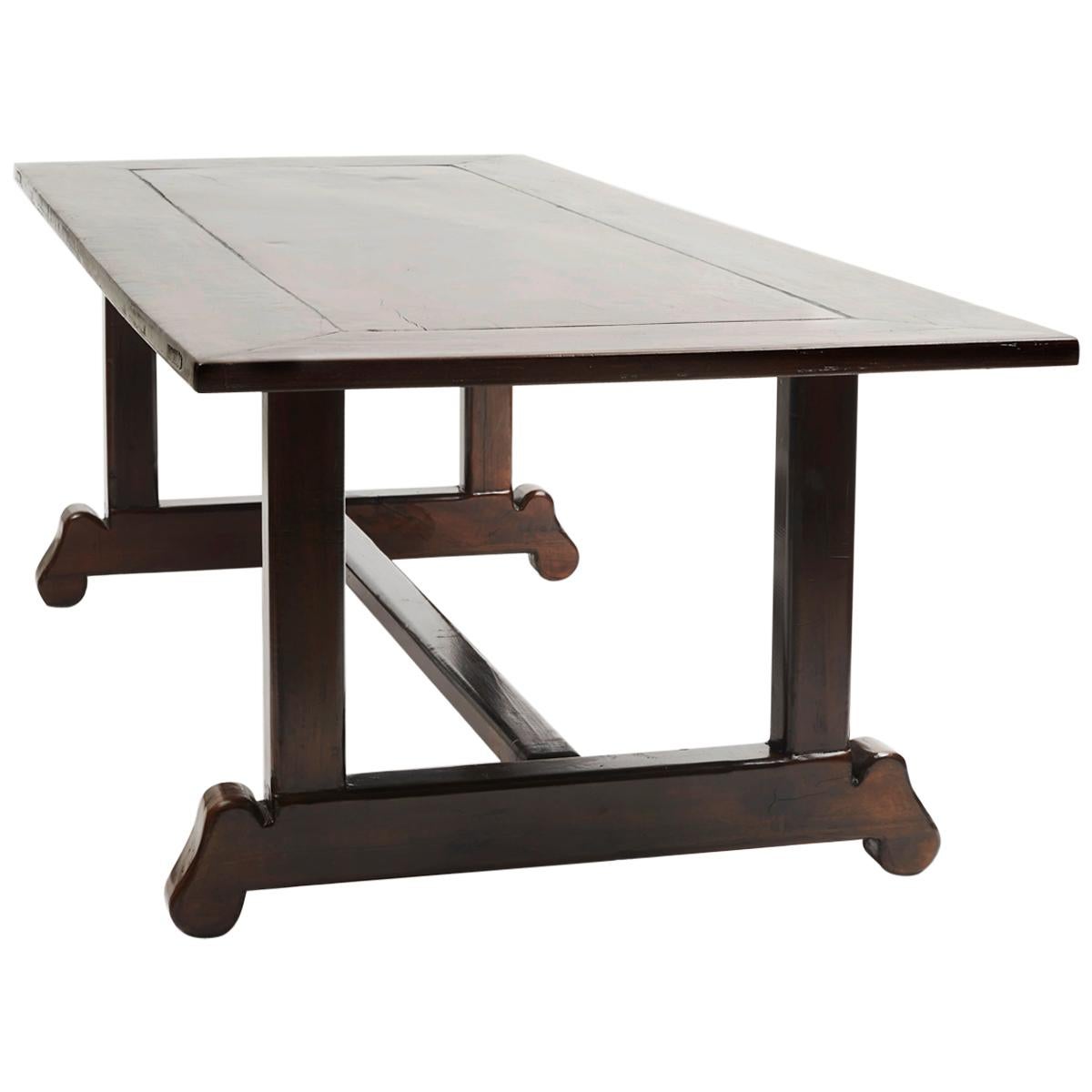SpanishColonial Baroque Style Dining Table in Narra Hardwood at