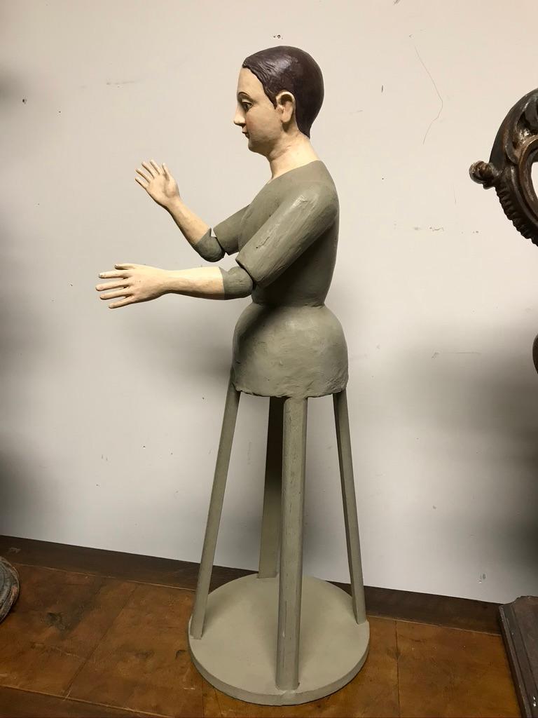 Spanish Colonial Cage Doll Madonna Santos For Sale at 1stdibs