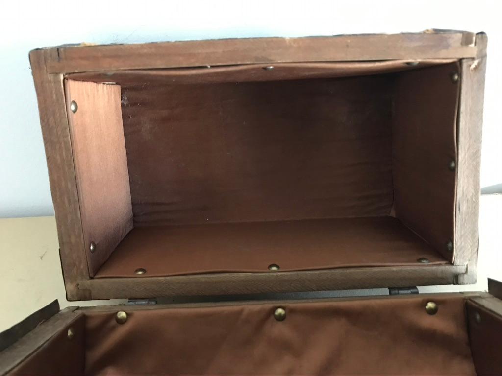Spanish Colonial Iron Bound Vellum Covered Box 6