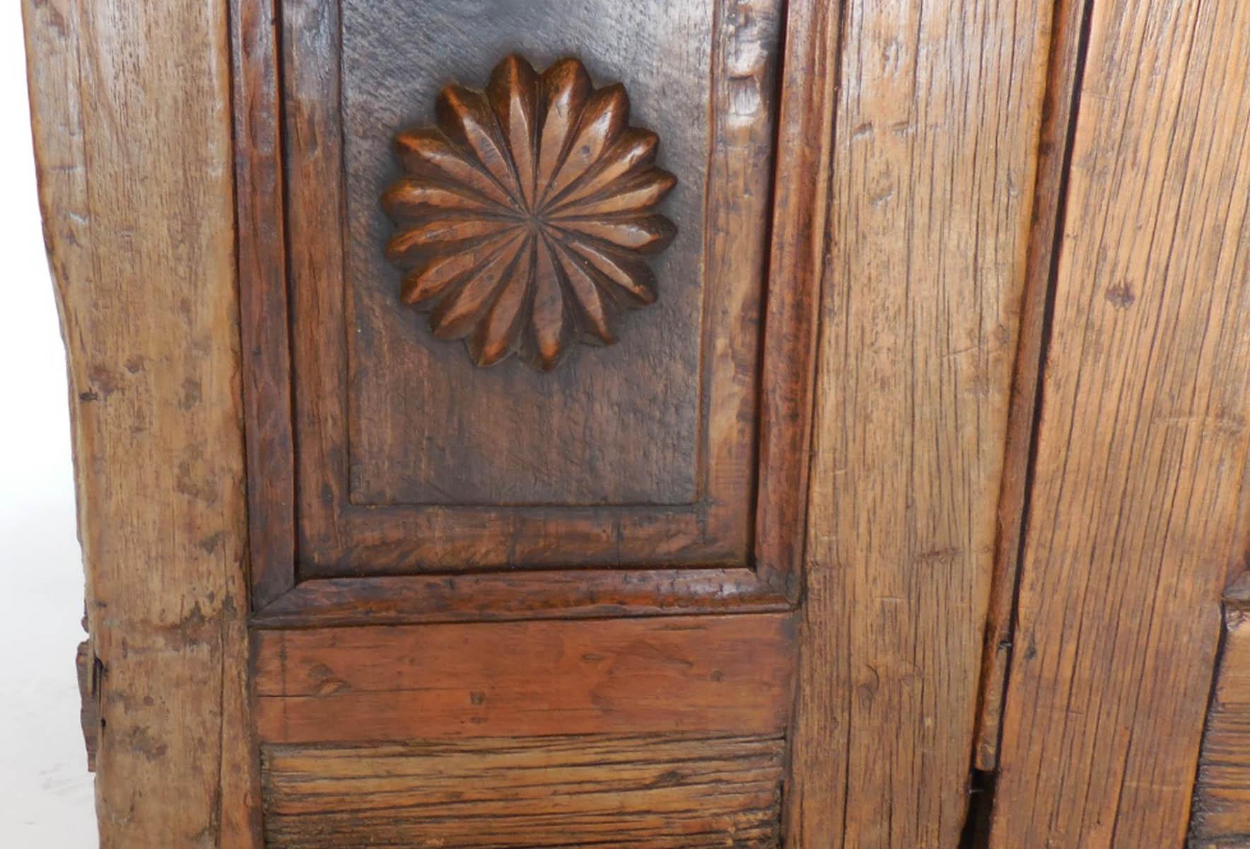 Wood Spanish Colonial Pair of Doors or Screen