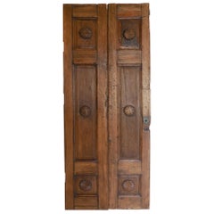 Antique Spanish Colonial Pair of Doors or Screen