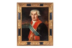 École espagnole (18e siècle), un portrait rare de Juan Procopio de Bassecourt