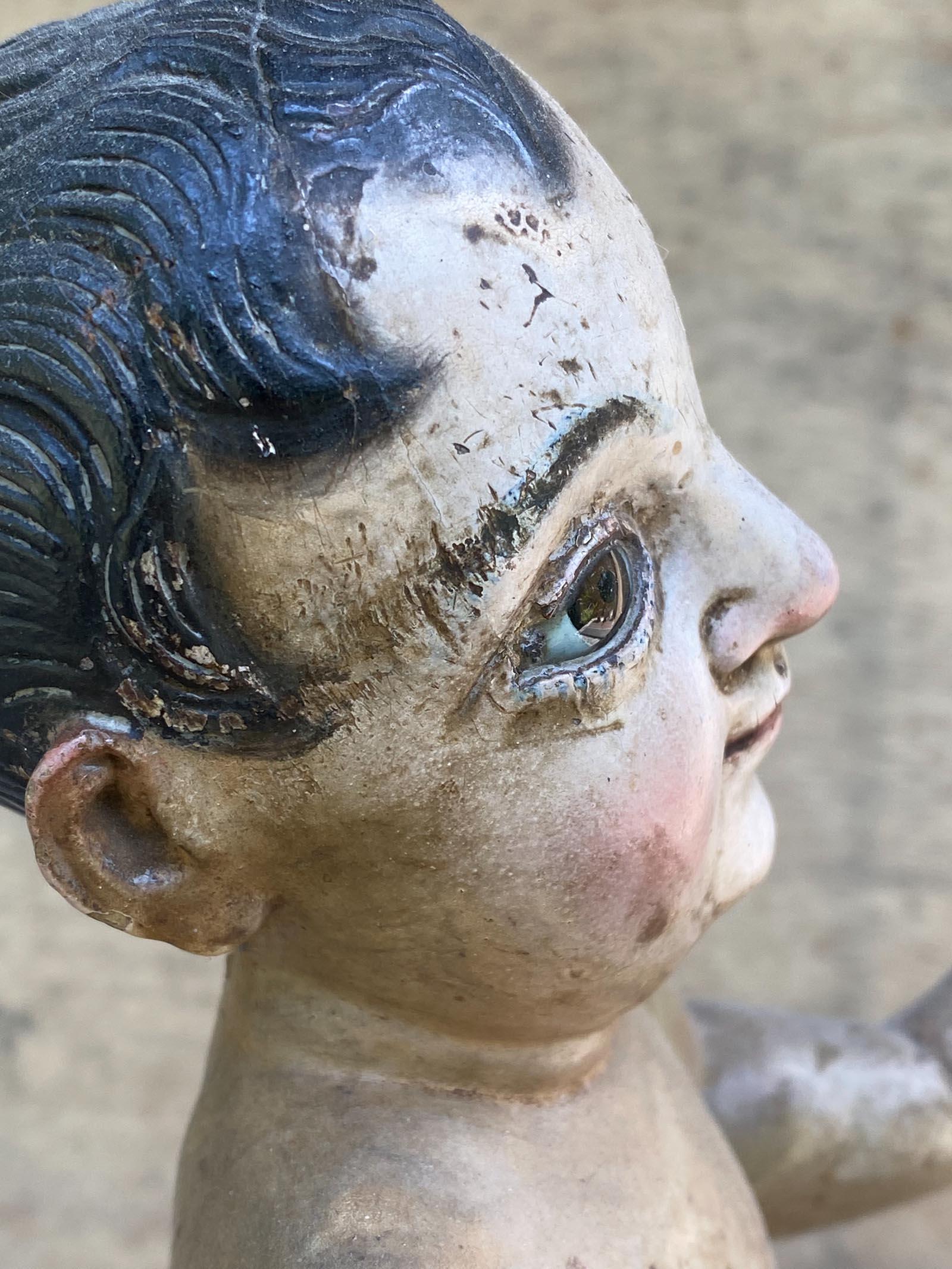 Nino colonial espagnol polychrome en vente 3