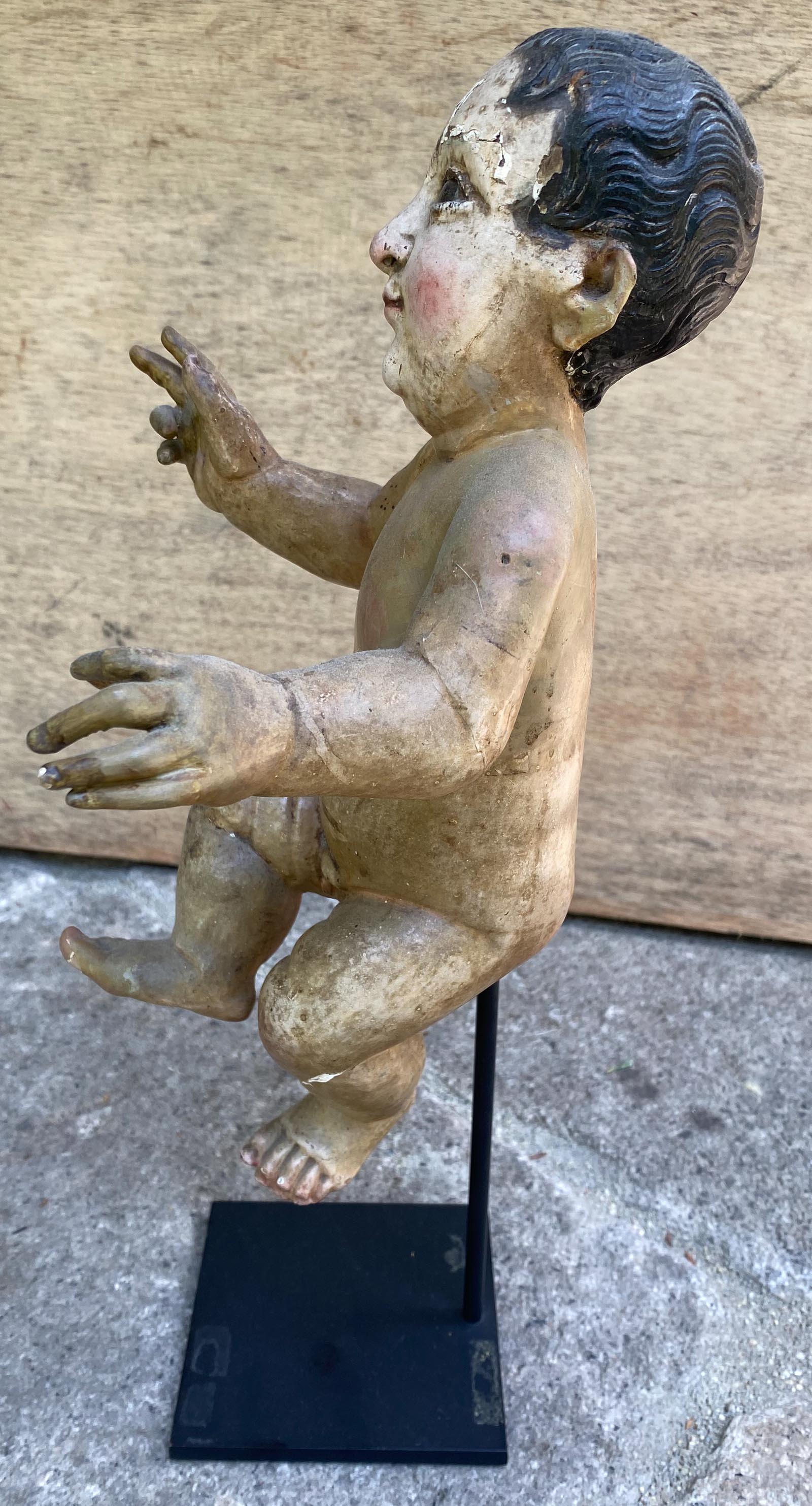 Nino colonial espagnol polychrome en vente 4