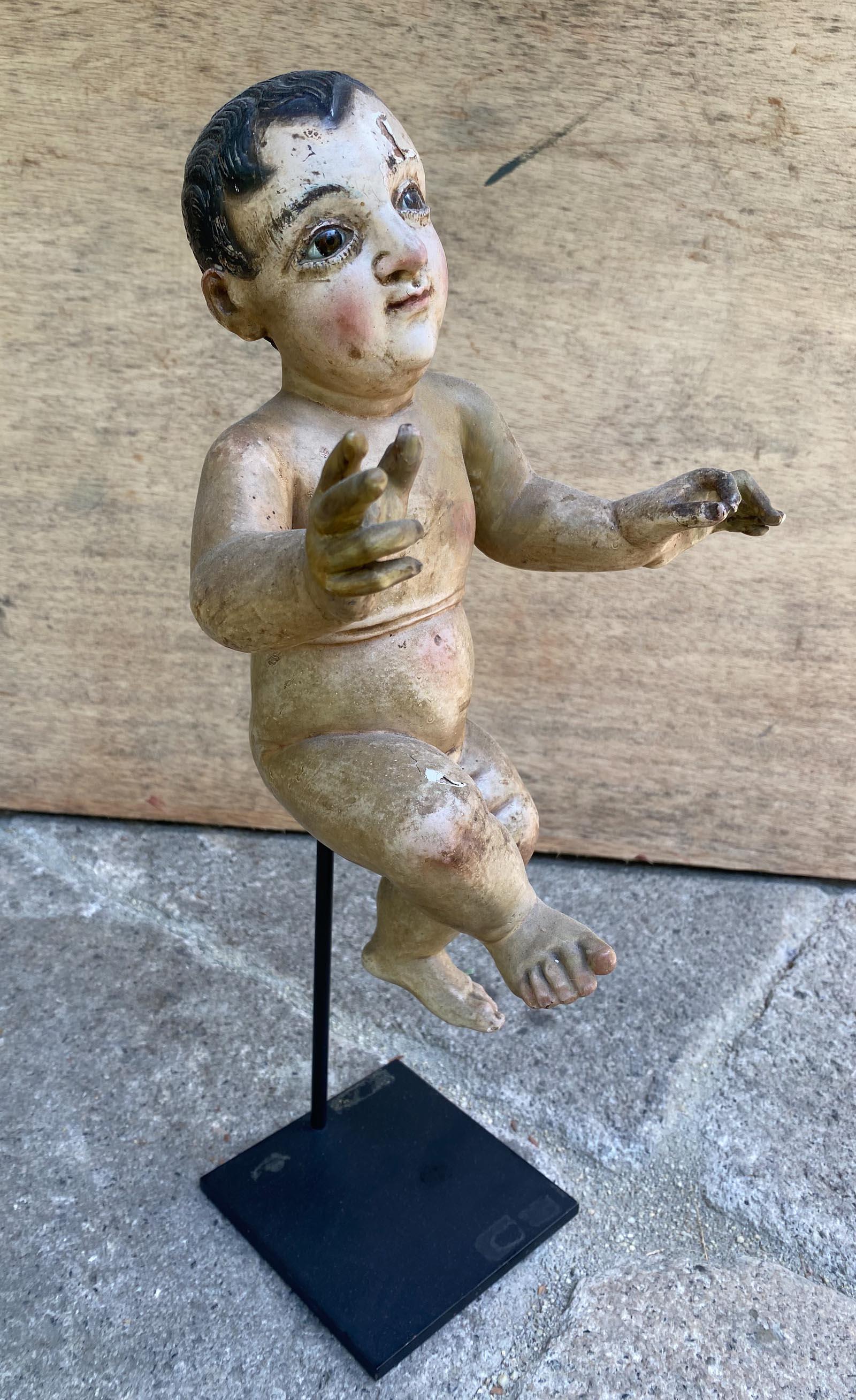 Nino colonial espagnol polychrome en vente 7