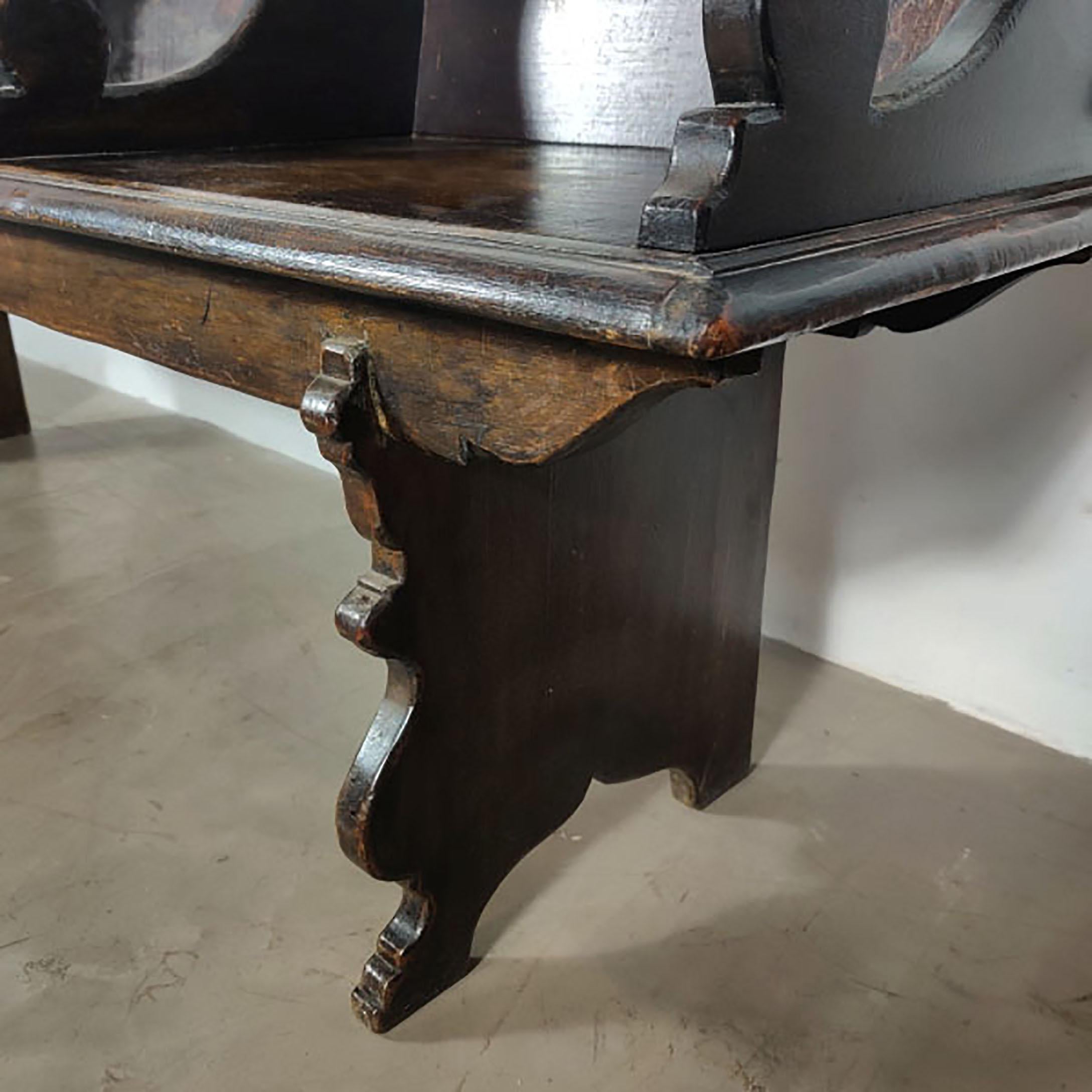 Spanish Colonial Revival Bench - Circa 1930 In Good Condition In Rio De Janeiro, BR