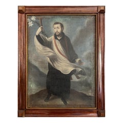 Spanish Colonial Saint Aloysius Gonzaga (San Luis Gonzaga), Possibly C. 1760