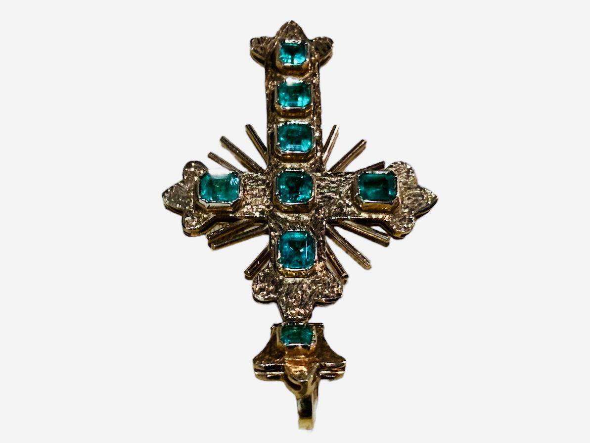spanish cross pendant
