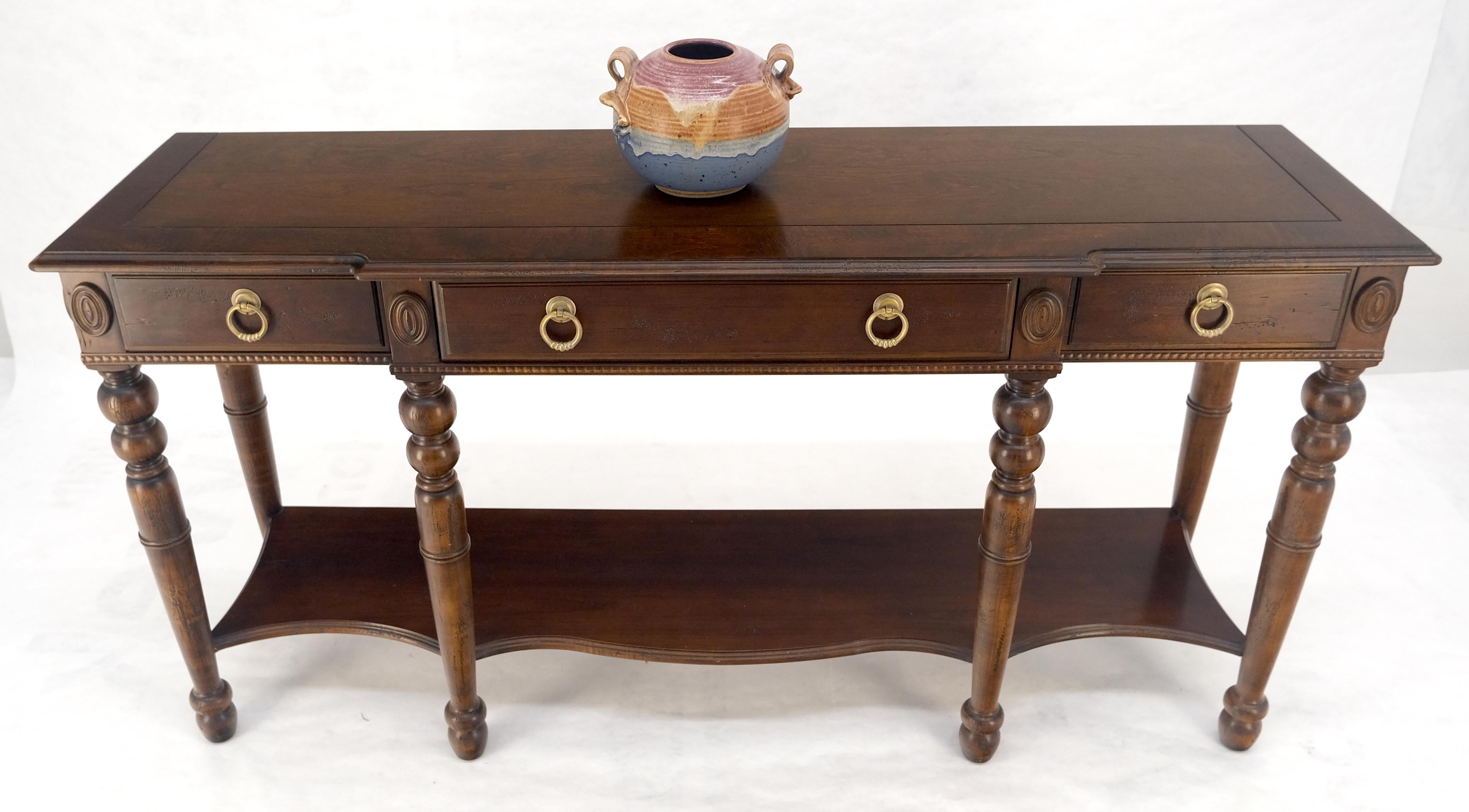 Table console à 3 tiroirs, 60