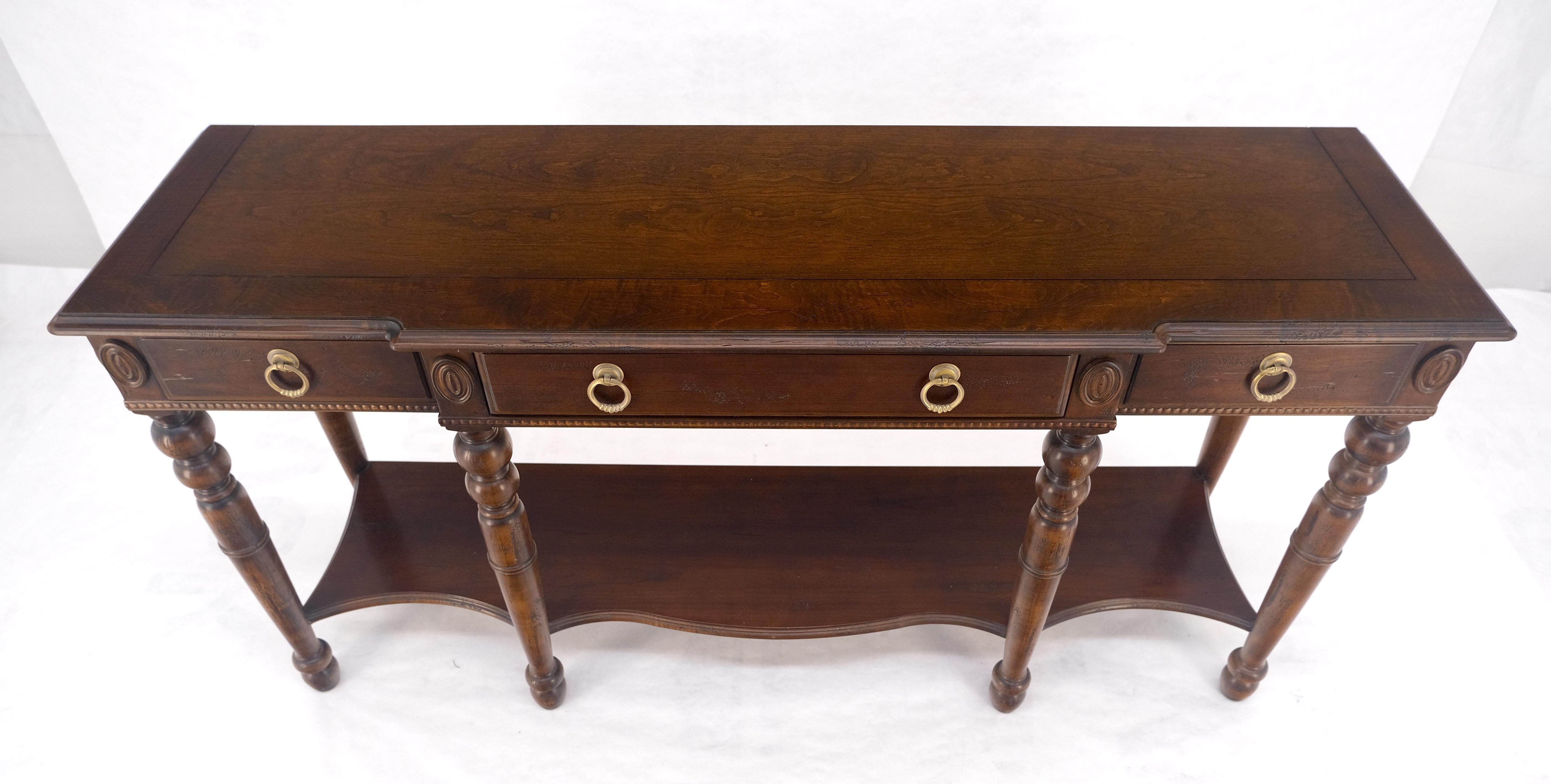 Table console à 3 tiroirs, 60