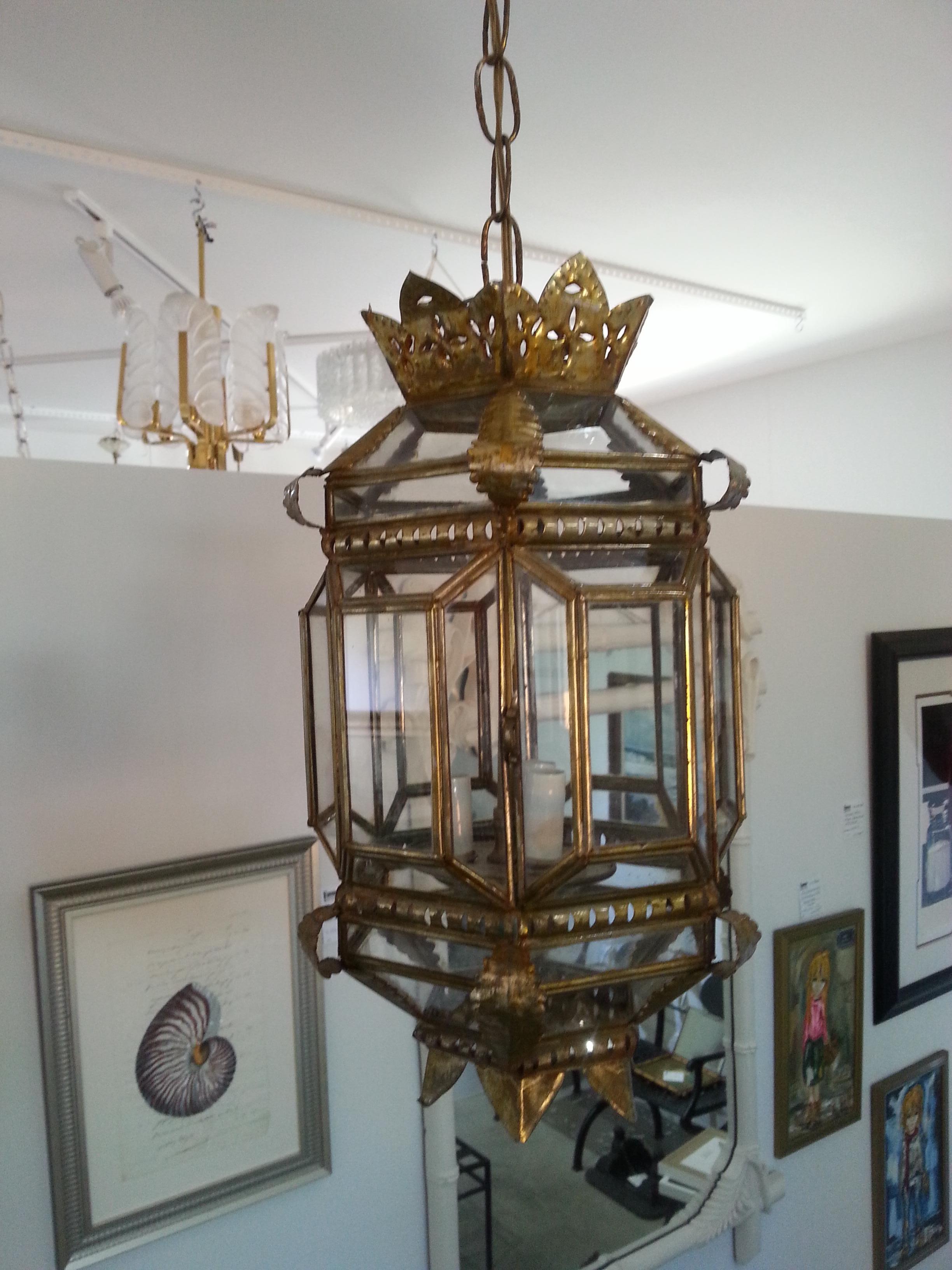 Mexican Spanish Colonial Style Chandelier