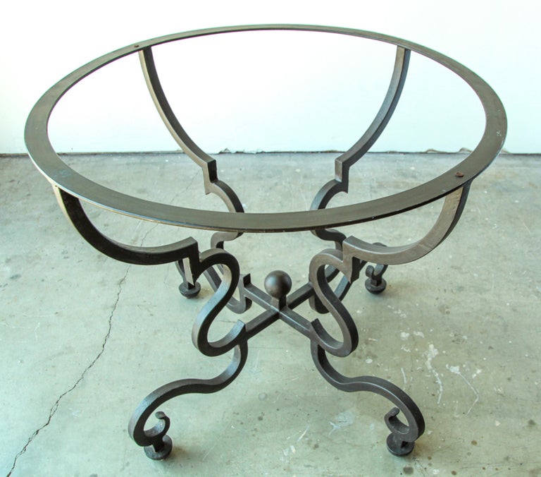 Spanish Colonial Wrought Iron Table Base at 1stDibs used wrought iron
