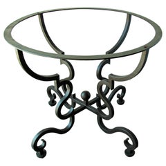 Spanish Colonial Wrought Iron Table Base