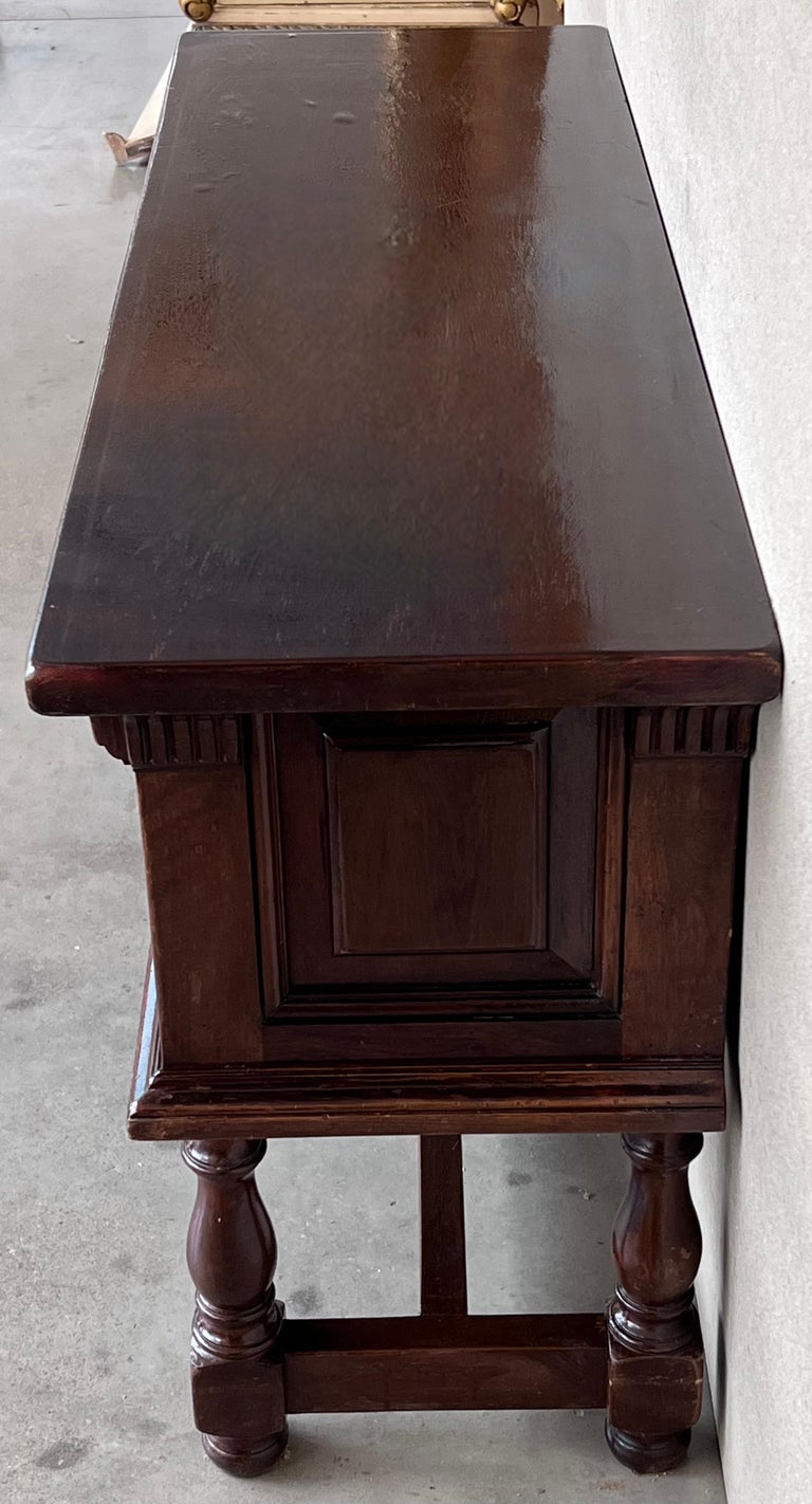 Sellette en bois doré et dessus marbre - fabrication des années 70