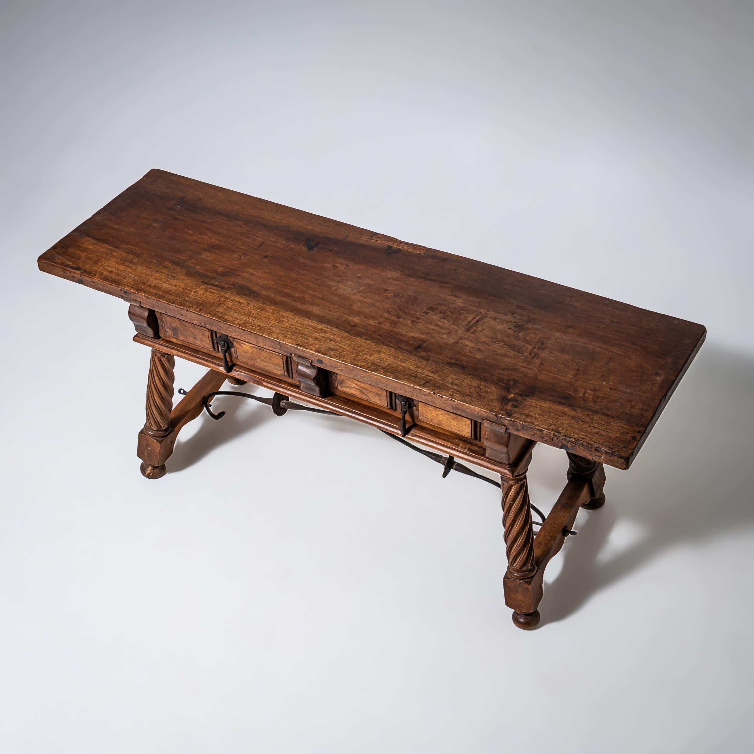 Spanish Console Table or Bench, 19th Century For Sale 5