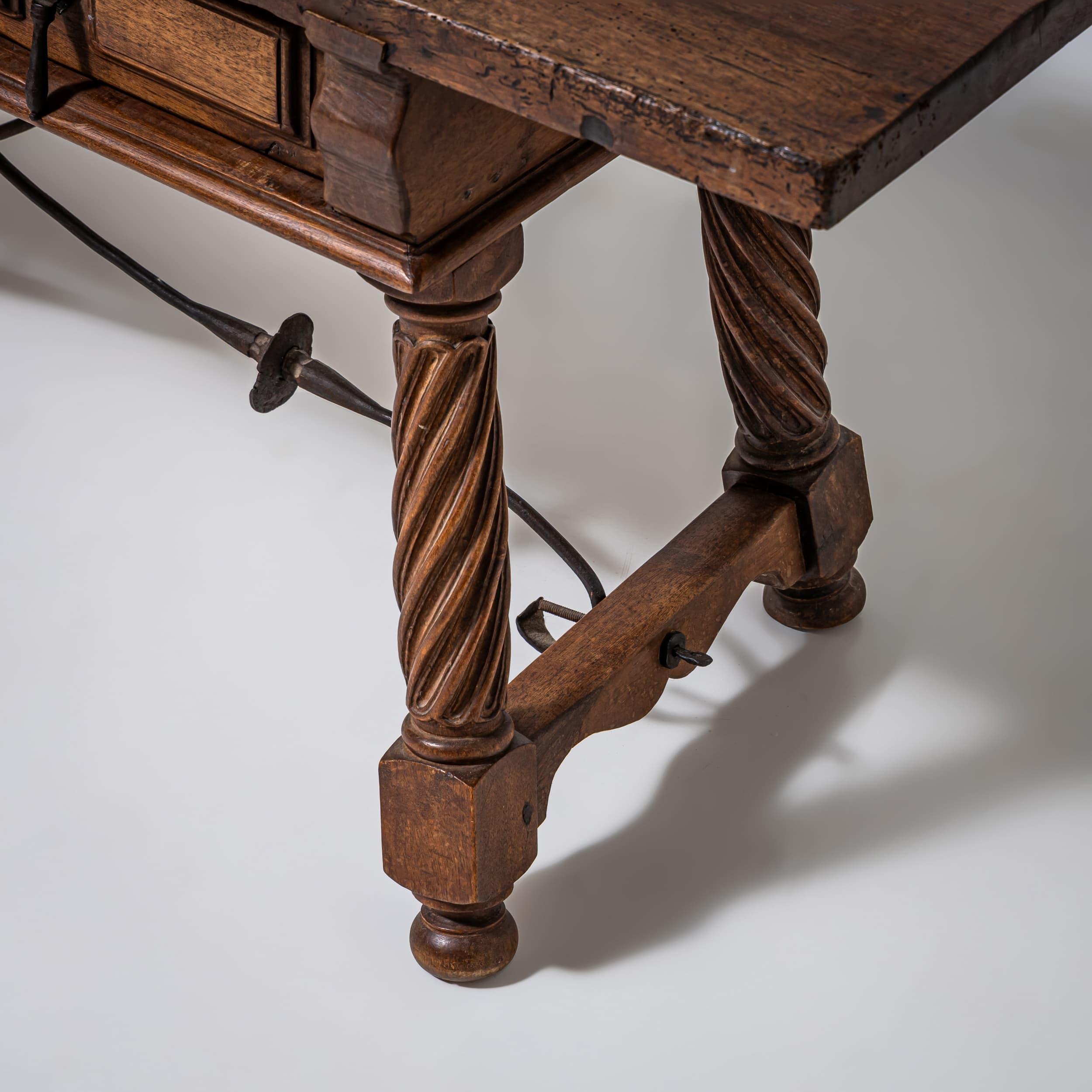 Spanish Console Table or Bench, 19th Century For Sale 6