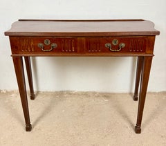 Spanish Console Table with Two Drawers, Circa 1980s