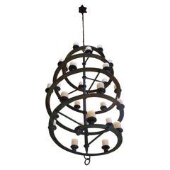 Spanish / Contemporary Spiral Chandelier Spanish / Contemporary Spiral Chandelier