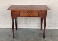 Spanish Country Pine "Mobila " Side Table with Drawer