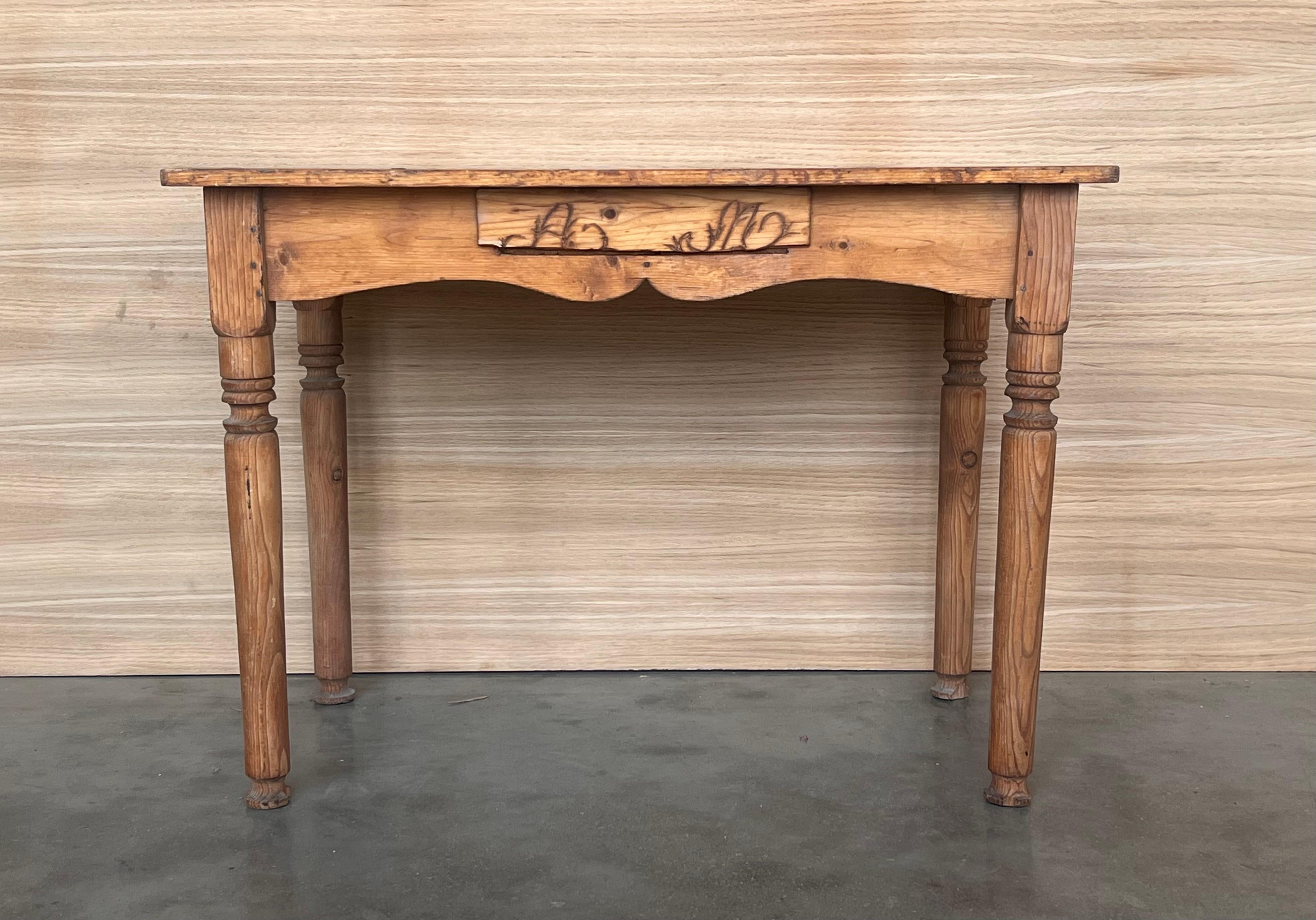 Country Table de canapé ou console en pin 