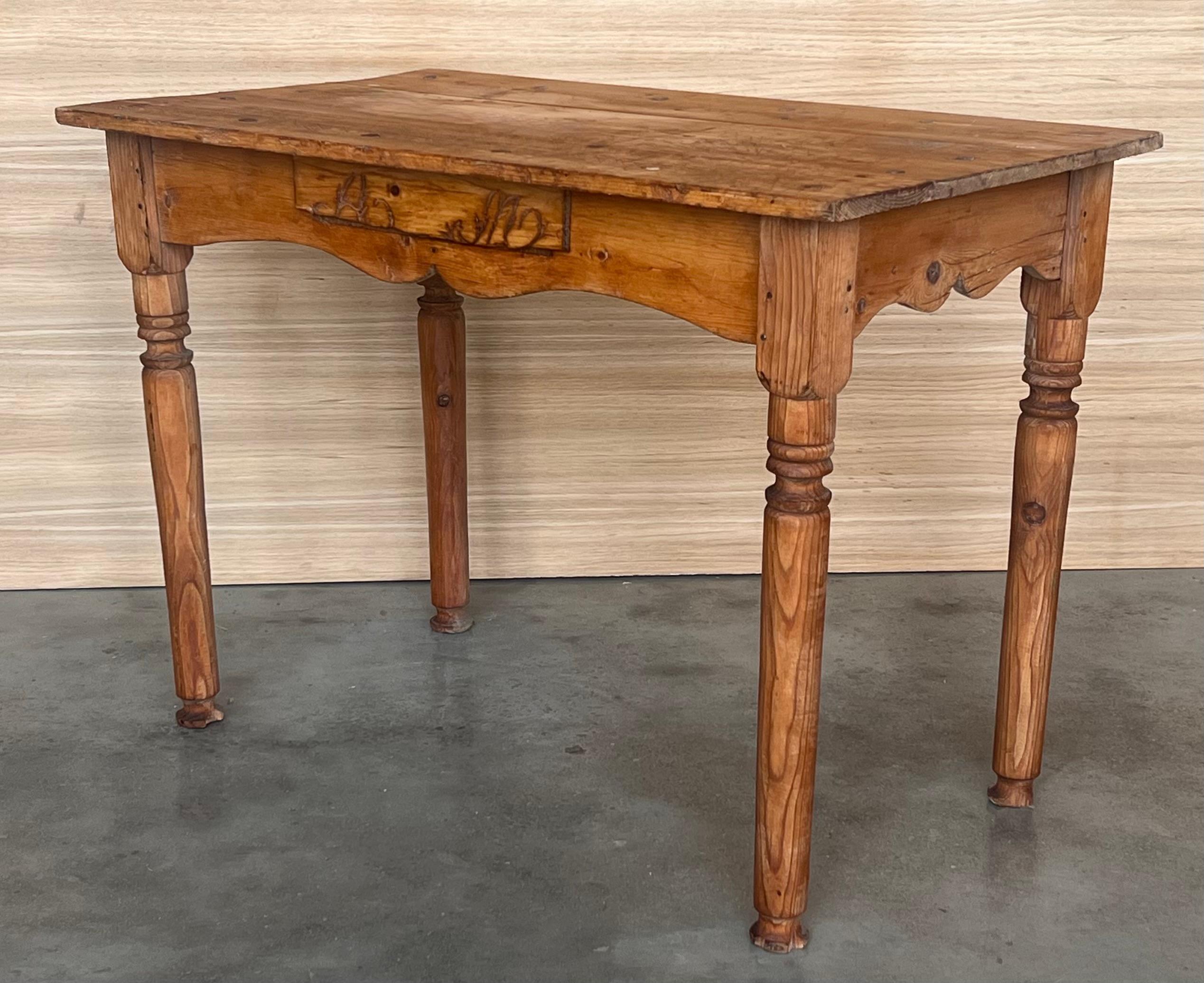 Table de canapé ou console en pin 