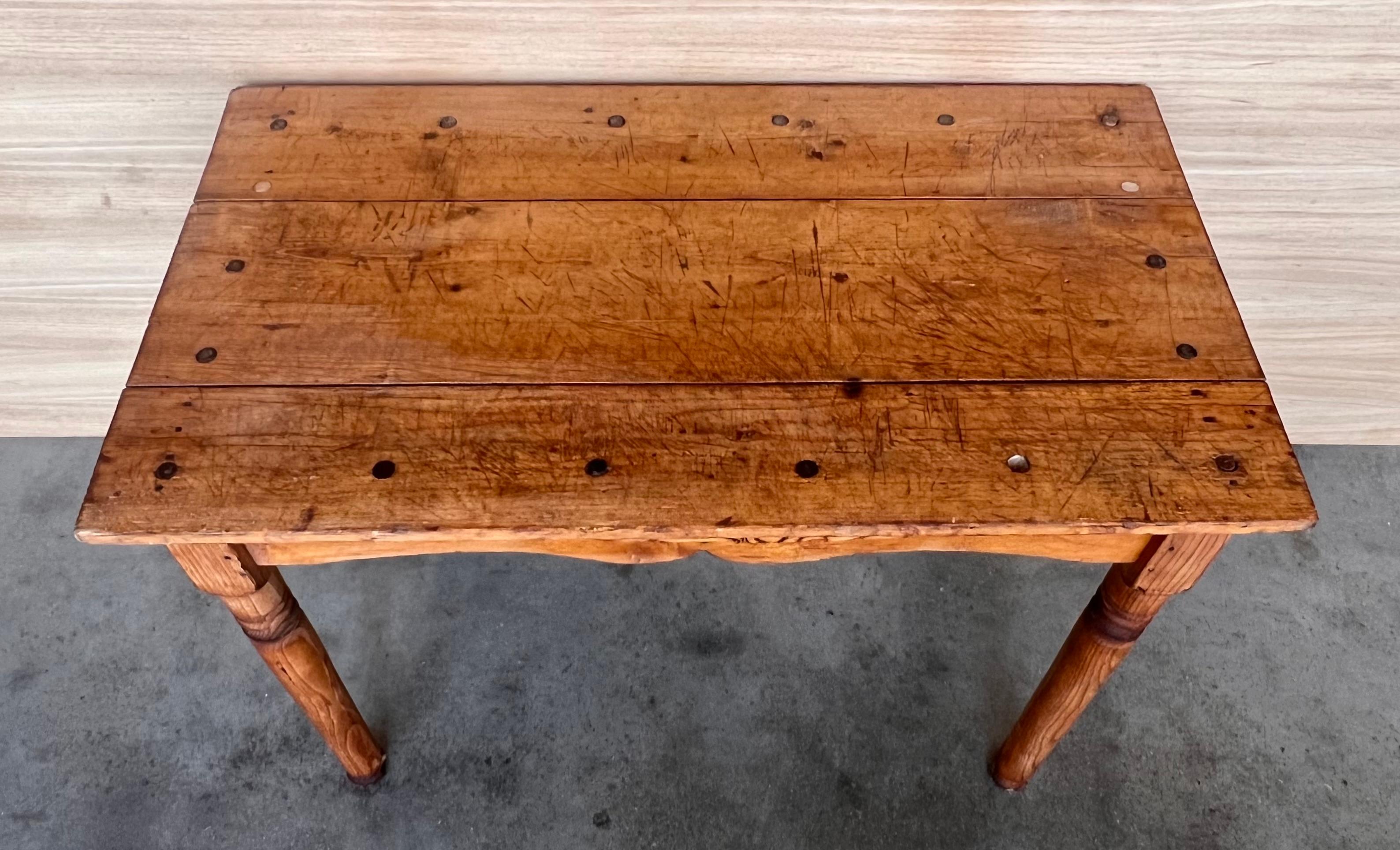 Table de canapé ou console en pin 