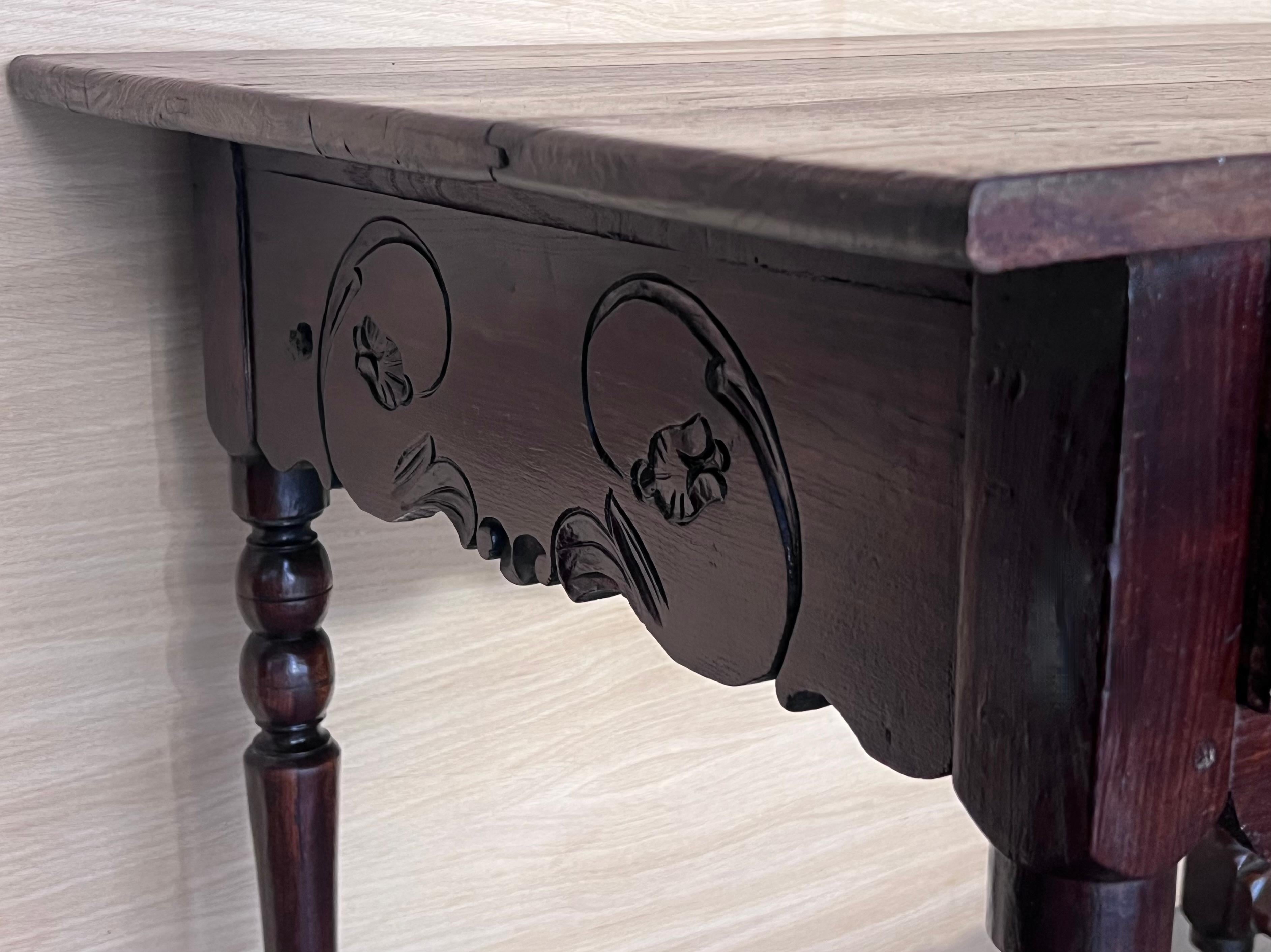 Table de canapé ou console en pin 