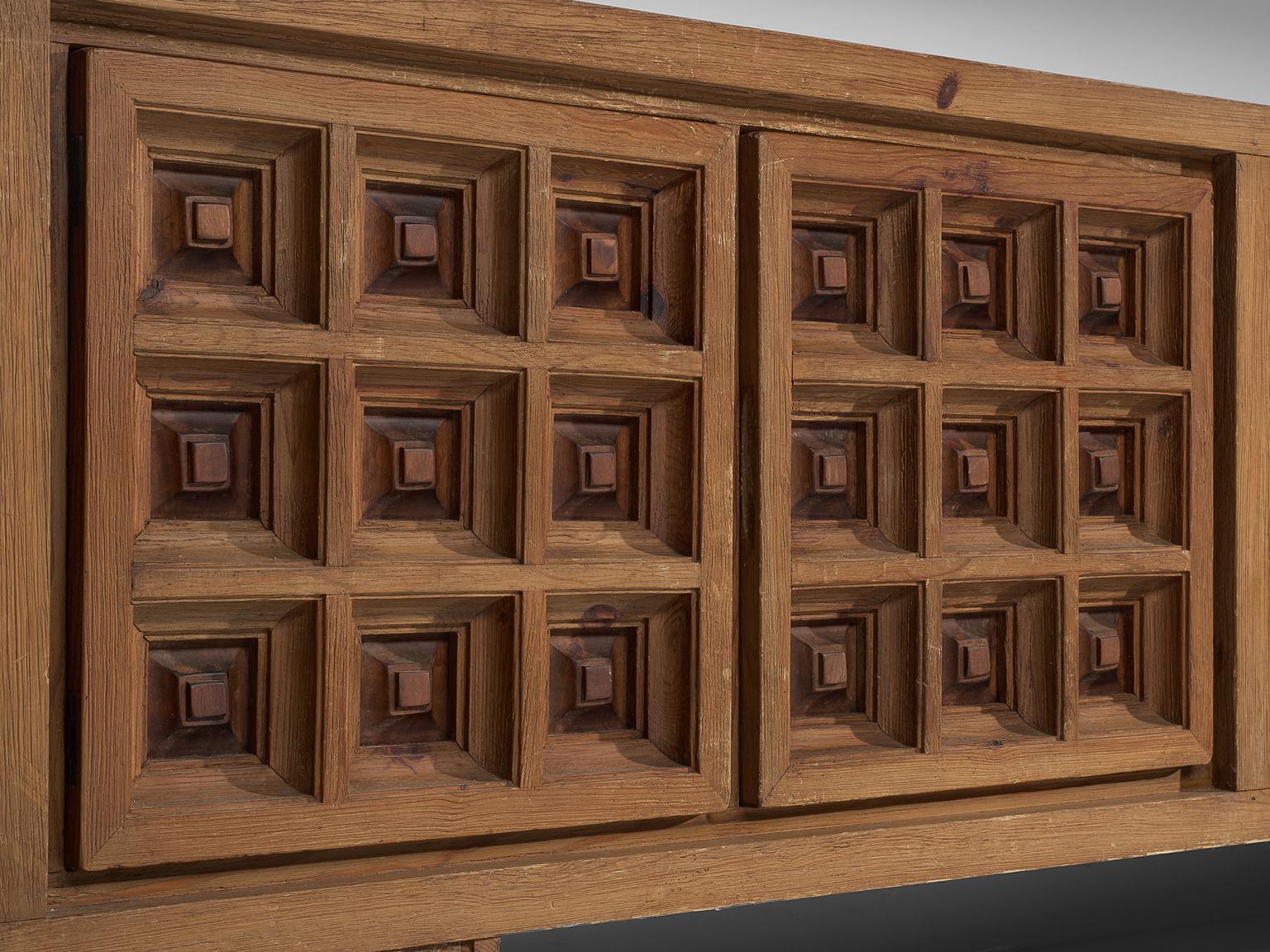 Spanish Sideboard in Stained Pine Manufactured by Biosca 2