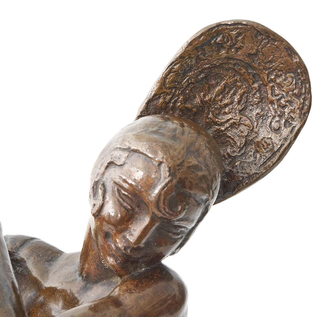 « Danseuse espagnole », sculpture en bronze Art déco de Louis Botinelly en vente 9