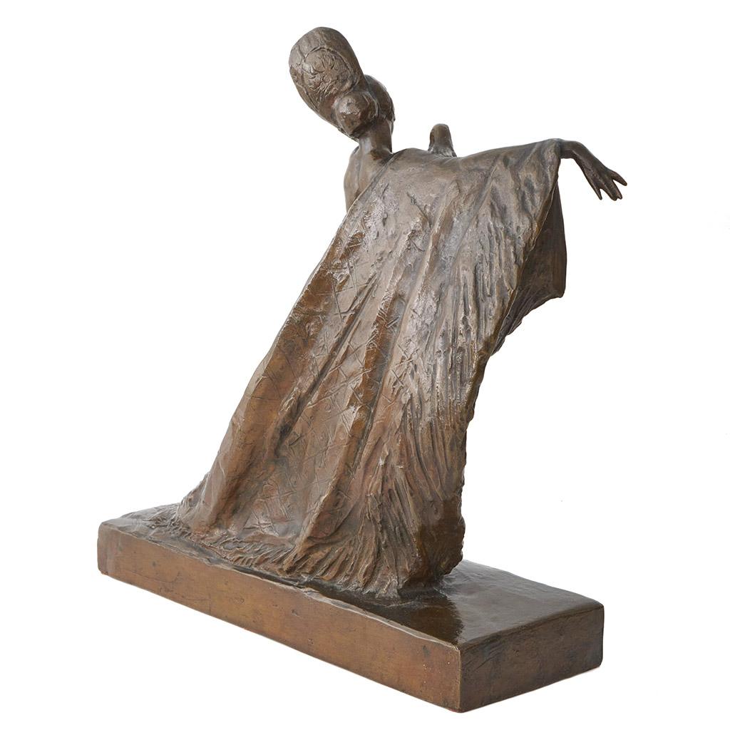 'Spanish Dancer' An Art Deco Bronze Sculpture by Louis Botinelly For Sale 2