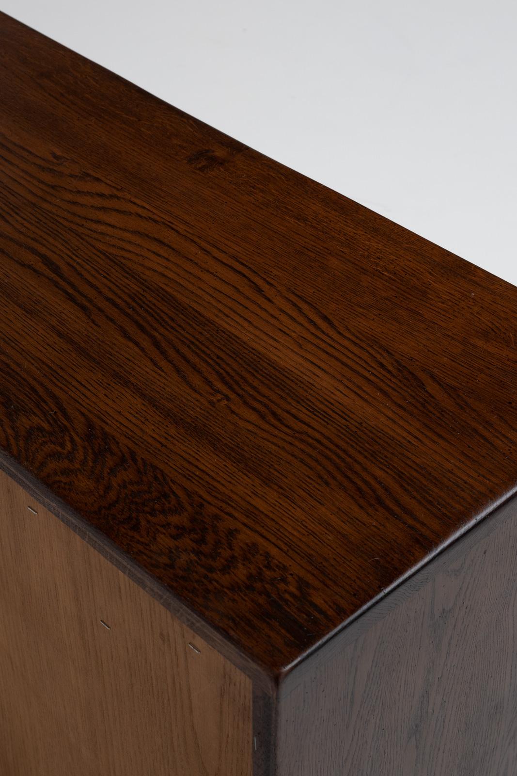 Spanish Dark Oak Sideboard, 1960s 3