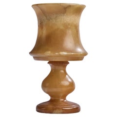 Designer spagnolo, lampada da tavolo, alabastro, Spagna, anni '1970