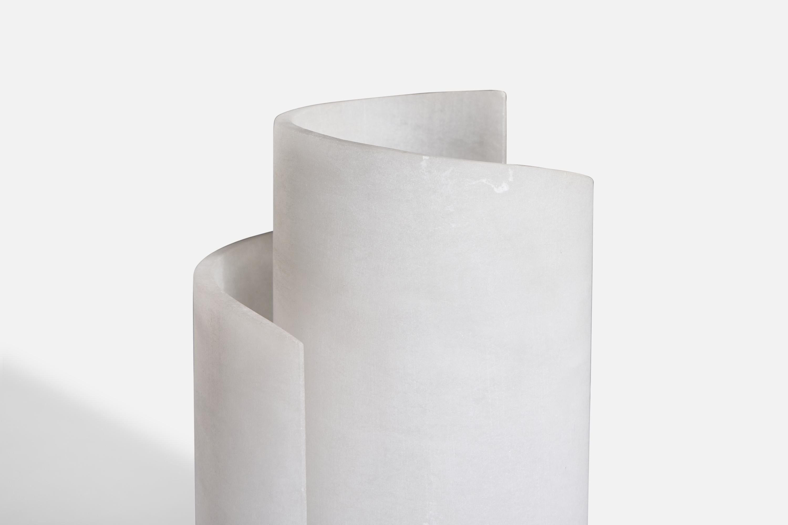 Spanish Designer, Table Lamp, Alabaster, Spain, 1980s For Sale 2