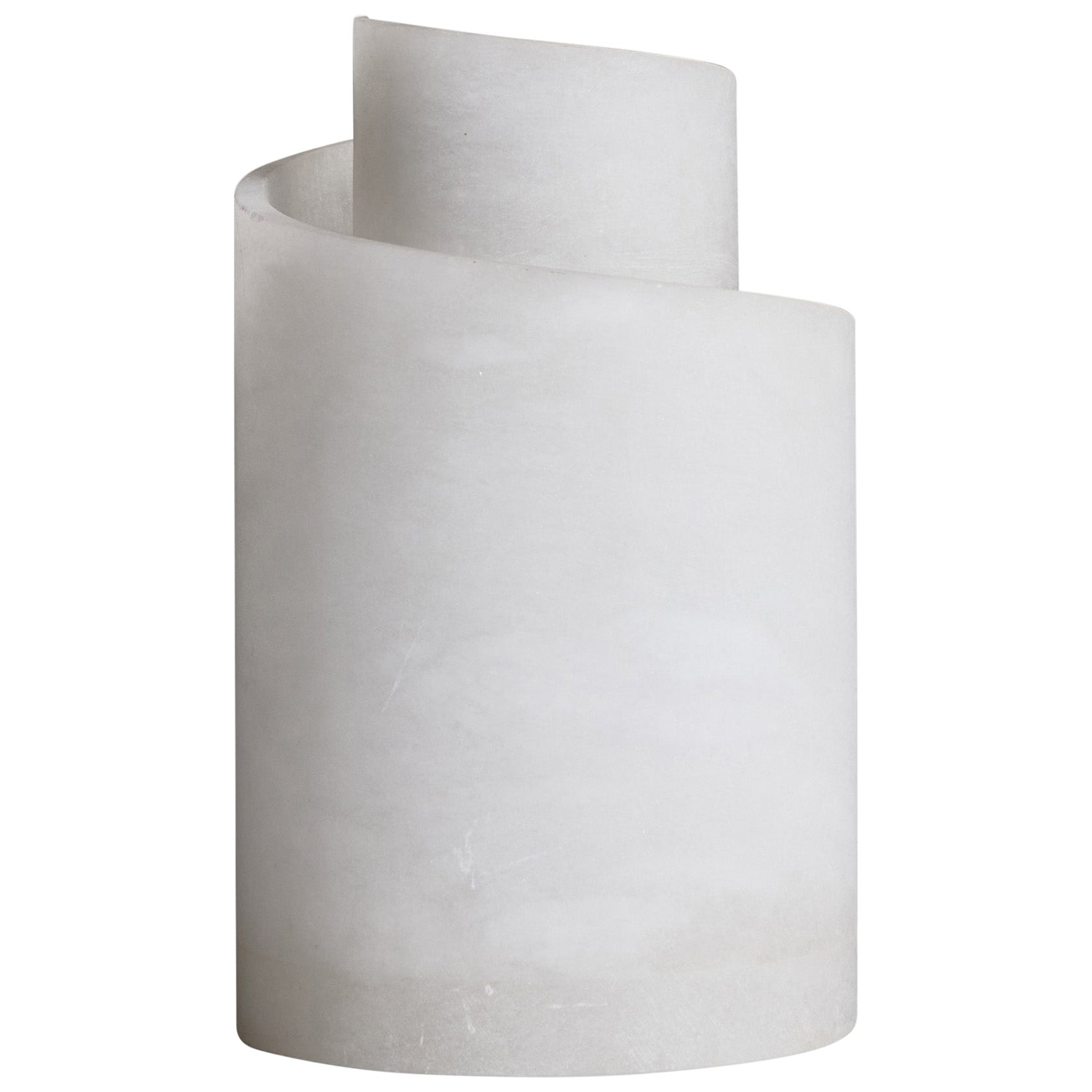 Spanish Designer, Table Lamp, Alabaster, Spain, 1980s For Sale