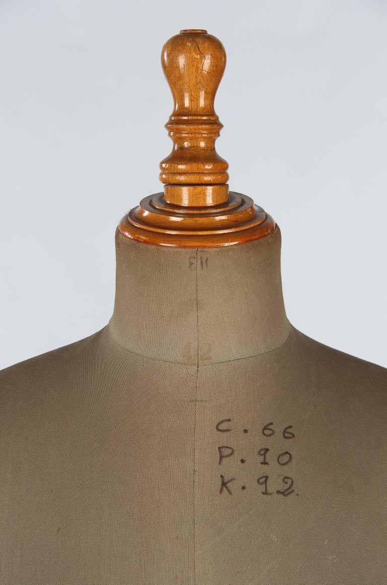 Spanish Dress Form Mannequin by J. Elias Balleste, Early 1900s at 1stDibs