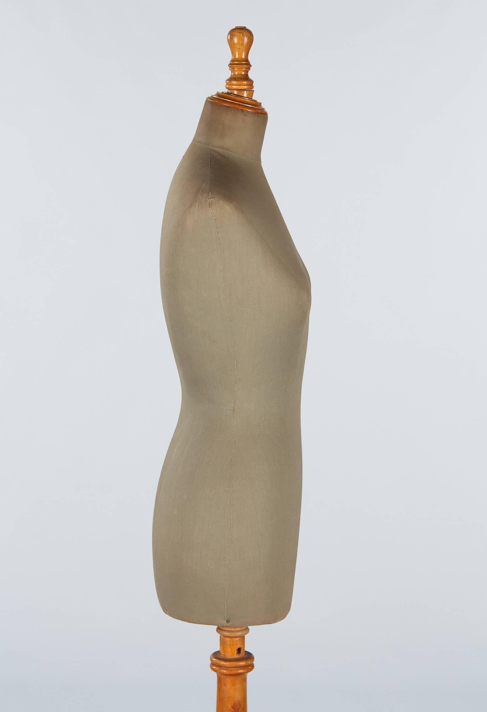 Spanish Dress Form Mannequin by J. Elias Balleste, Early 1900s 1