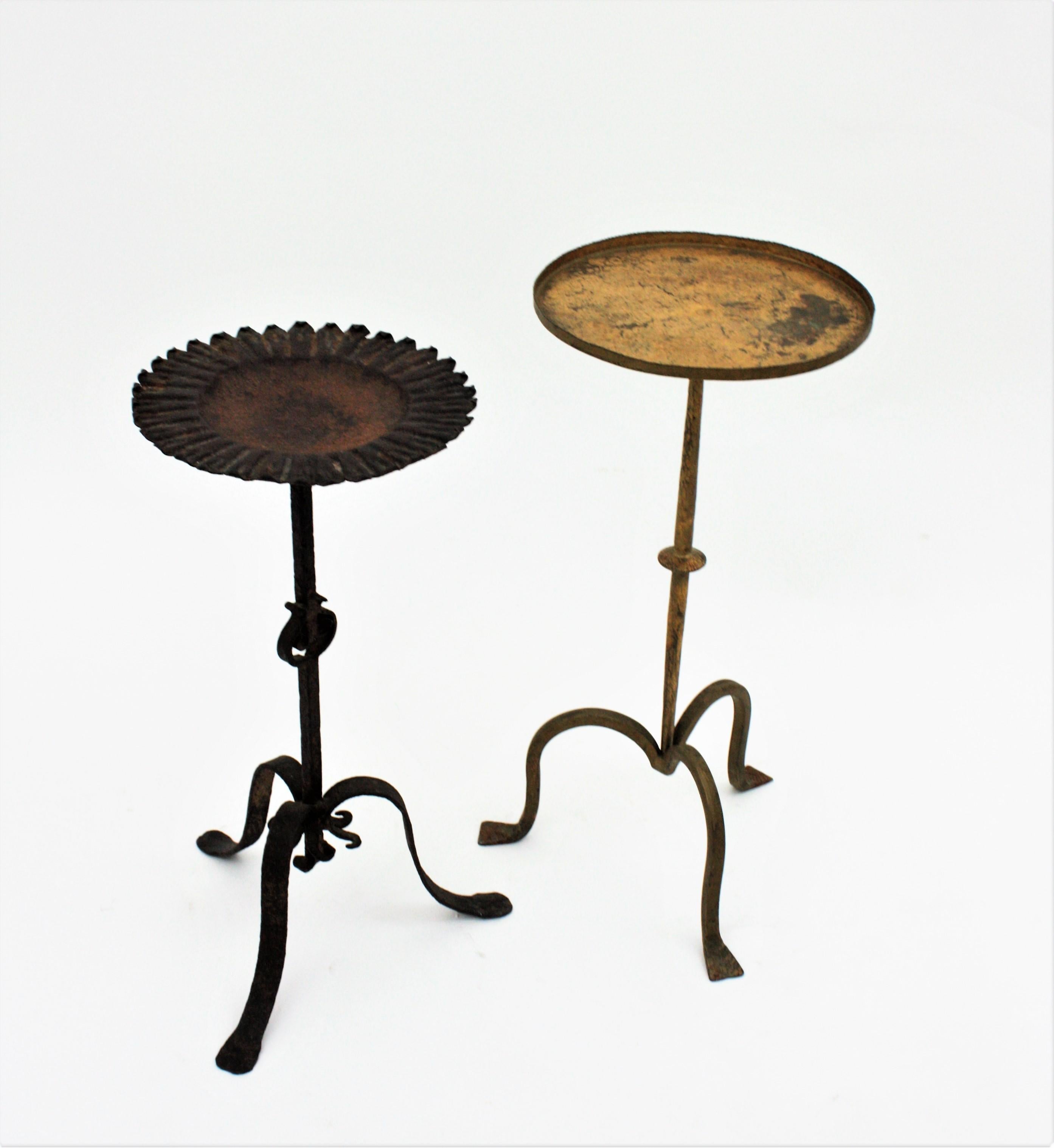 Spanish Drinks Table in Wrought Iron, 1940s 6