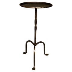 Spanish Drinks Table with Twisted Stem