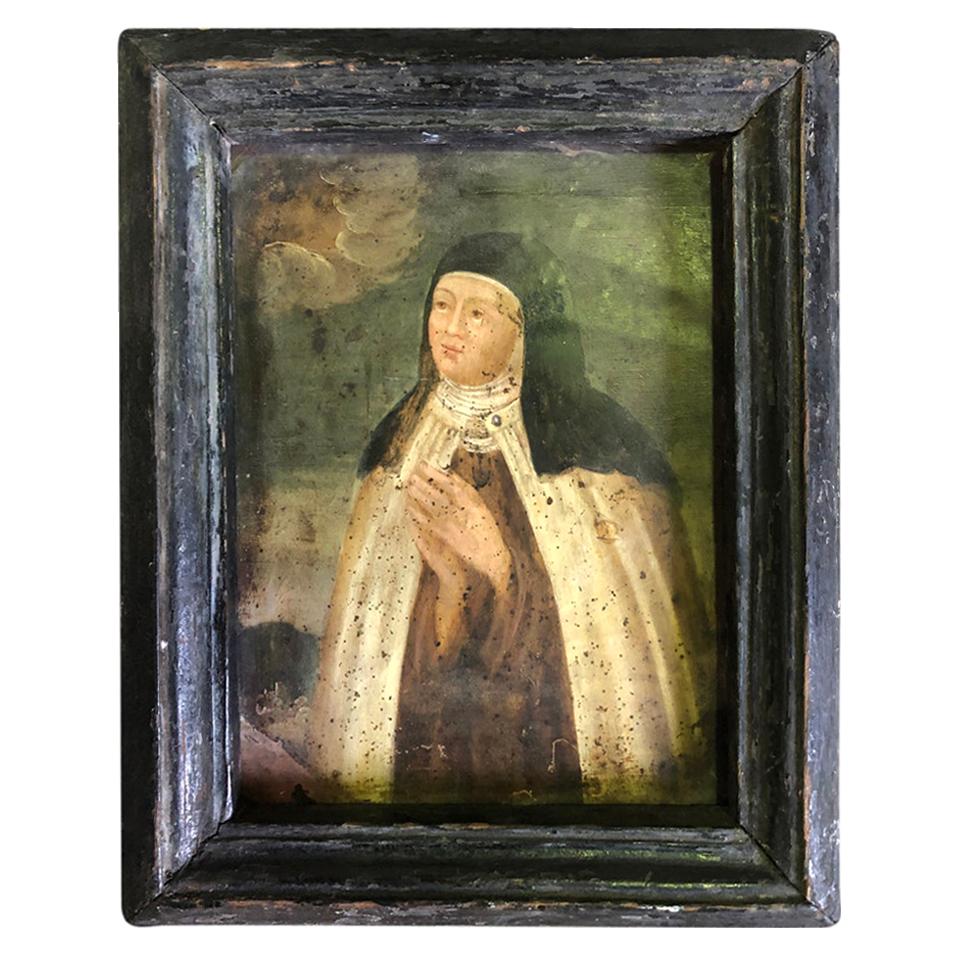Spanish Early 18th Century Oil Painting