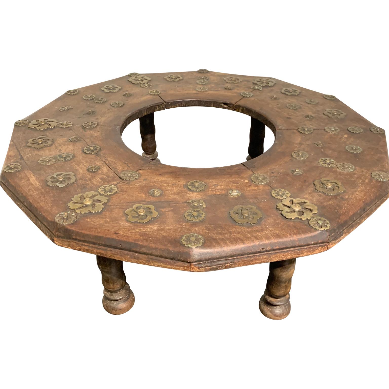 Espagnol Table de cheminée espagnole « Brassero » du début du XIXe siècle en vente